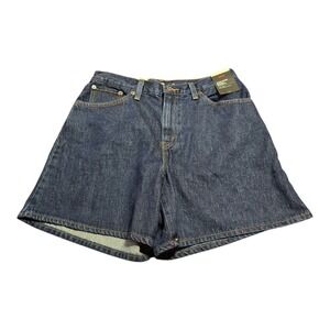 Levis High-Rise Baggy Shorts Womens SIZE 30 Denim Premium NEW TAGS